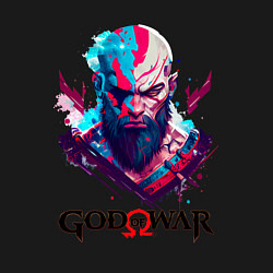 Свитшот хлопковый мужской God of War, Kratos, цвет: черный — фото 2