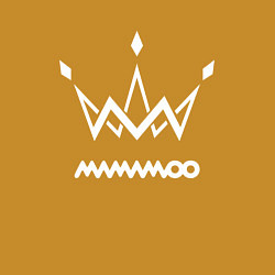 Свитшот хлопковый мужской Mamamoo white logo, цвет: горчичный — фото 2