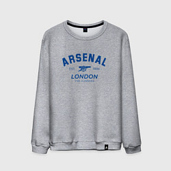 Свитшот хлопковый мужской Arsenal london the gunners, цвет: меланж