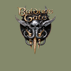 Свитшот хлопковый мужской Baldurs Gate III, цвет: авокадо — фото 2