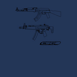 Свитшот хлопковый мужской CS white g by Boostuff, цвет: тёмно-синий — фото 2