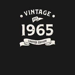 Свитшот хлопковый мужской Винтаж 1965 ограниченный выпуск, цвет: черный — фото 2