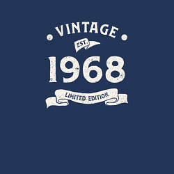 Свитшот хлопковый мужской Винтаж 1968, ограниченный выпуск, цвет: тёмно-синий — фото 2
