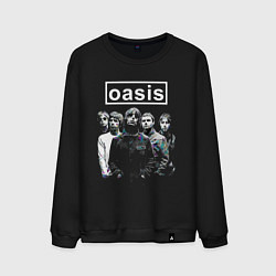 Мужской свитшот Oasis рок группа