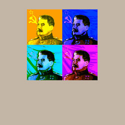 Свитшот хлопковый мужской Color Stalin, цвет: миндальный — фото 2