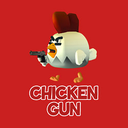 Свитшот хлопковый мужской Chicken Gun chick, цвет: красный — фото 2