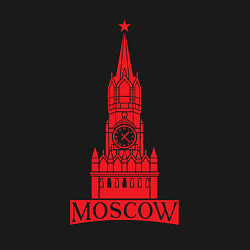 Свитшот хлопковый мужской Kremlin Moscow, цвет: черный — фото 2