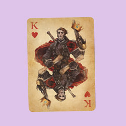 Свитшот хлопковый мужской Fable III Герой Яснодола, король черви, цвет: лаванда — фото 2