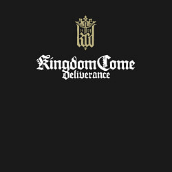 Свитшот хлопковый мужской Kingdom come deliverance logo, цвет: черный — фото 2