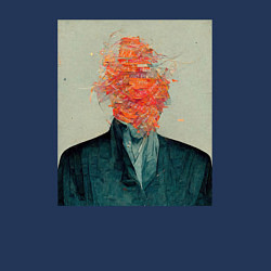 Свитшот хлопковый мужской Error Brain, цвет: тёмно-синий — фото 2