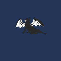 Свитшот хлопковый мужской Dragon infinity, цвет: тёмно-синий — фото 2