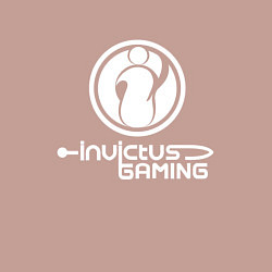 Свитшот хлопковый мужской Invictus Gaming logo, цвет: пыльно-розовый — фото 2