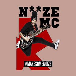 Свитшот хлопковый мужской Noize MC - guitarist, цвет: пыльно-розовый — фото 2