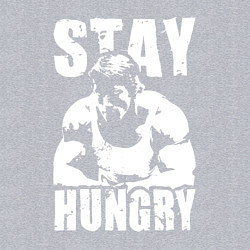 Свитшот хлопковый мужской Arnold motivation, цвет: меланж — фото 2