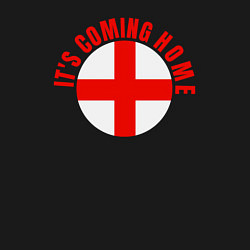 Свитшот хлопковый мужской Coming home England, цвет: черный — фото 2