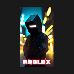 Свитшот хлопковый мужской Roblox cyberpunk, цвет: черный — фото 2