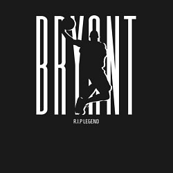 Свитшот хлопковый мужской Легенда Коби Брайант, цвет: черный — фото 2
