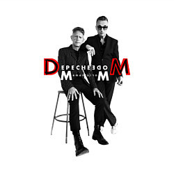 Свитшот хлопковый мужской Depeche Mode - Memento Mori Two of Us, цвет: белый — фото 2