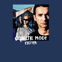 Свитшот хлопковый мужской Depeche Mode Exciter Tour, цвет: тёмно-синий — фото 2