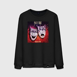Свитшот хлопковый мужской Theatre of pain, цвет: черный