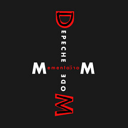 Свитшот хлопковый мужской Depeche Mode - Memento Mori MM, цвет: черный — фото 2