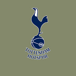 Свитшот хлопковый мужской Tottenham Hotspur fc sport, цвет: авокадо — фото 2