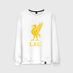 Свитшот хлопковый мужской Liverpool sport fc, цвет: белый