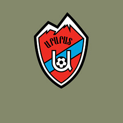 Свитшот хлопковый мужской Армения клуб, цвет: авокадо — фото 2