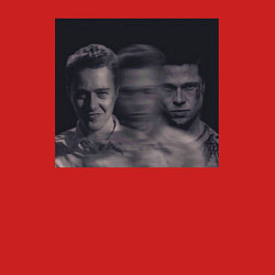 Свитшот хлопковый мужской Тайлер Дёрден, цвет: красный — фото 2