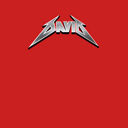 Свитшот хлопковый мужской Давид в стиле рок-группы Металлика, цвет: красный — фото 2