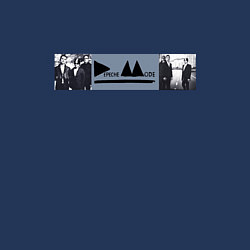 Свитшот хлопковый мужской Depeche Mode - Delta Machine merch, цвет: тёмно-синий — фото 2