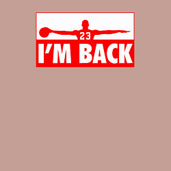 Свитшот хлопковый мужской Возвращение Джордана, цвет: пыльно-розовый — фото 2