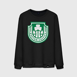 Свитшот хлопковый мужской Boston Celtics team, цвет: черный