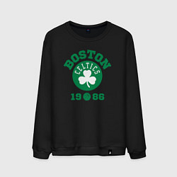 Свитшот хлопковый мужской Boston Celtics 1986, цвет: черный