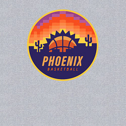 Свитшот хлопковый мужской Phoenix basketball, цвет: меланж — фото 2