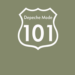 Свитшот хлопковый мужской Depeche Mode - 101, цвет: авокадо — фото 2