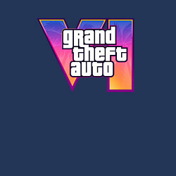 Свитшот хлопковый мужской Grand theft auto VI, цвет: тёмно-синий — фото 2