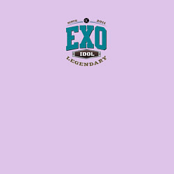 Свитшот хлопковый мужской EXO legendary, цвет: лаванда — фото 2