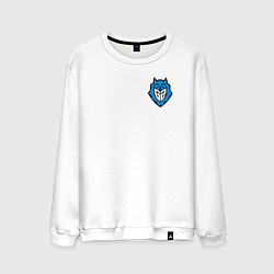 Свитшот хлопковый мужской Cs go G2 arctic, цвет: белый