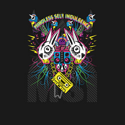 Свитшот хлопковый мужской Mindless Self Indulgence rock group, цвет: черный — фото 2