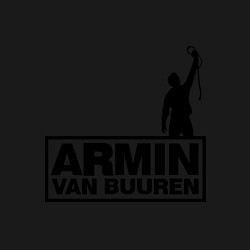 Свитшот хлопковый мужской Armin van buuren, цвет: черный — фото 2