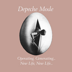 Свитшот хлопковый мужской Depeche Mode - New Life, цвет: пыльно-розовый — фото 2