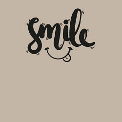 Свитшот хлопковый мужской Funny smile, цвет: миндальный — фото 2