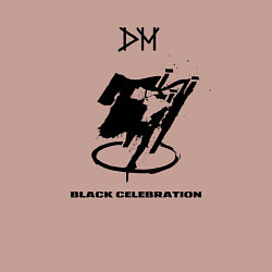 Свитшот хлопковый мужской Depeche Mode - black celebration box, цвет: пыльно-розовый — фото 2