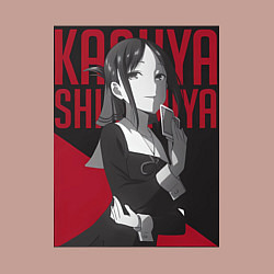 Свитшот хлопковый мужской Кагуя Синомия вице-президент школьного совета, цвет: пыльно-розовый — фото 2