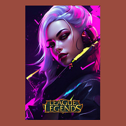 Свитшот хлопковый мужской League of Legends Kaisa Kda, цвет: кирпичный — фото 2