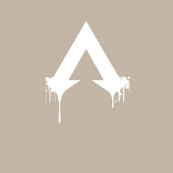 Свитшот хлопковый мужской Логотип Apex с подтеками, цвет: миндальный — фото 2