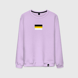 Свитшот хлопковый мужской Rus empire minimalism, цвет: лаванда