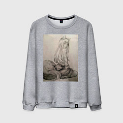 Мужской свитшот Мудрая волчица Холо