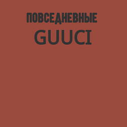 Свитшот хлопковый мужской Повседневные guuci, цвет: кирпичный — фото 2